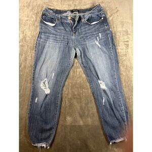 JUDY BLUE women’s jeans size 14 15x32 flare‎ bell bottom high waist medium wash